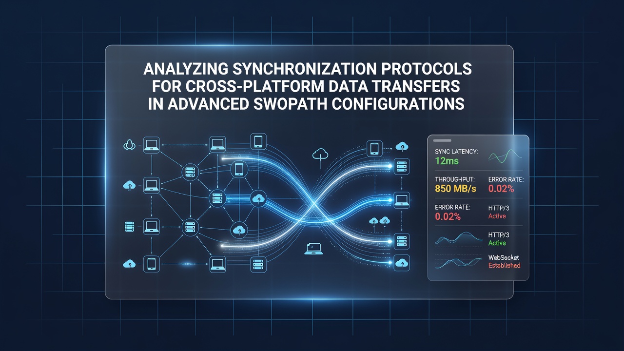 Analyzing Synchronization Protocols for Cross-Platform Data Transfers in Advanced Swopath Configurations